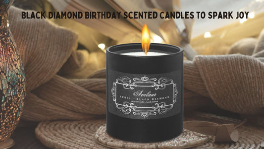 Illuminate Every Moment: Black Diamond Birthday Scented Candles to Spark Joy